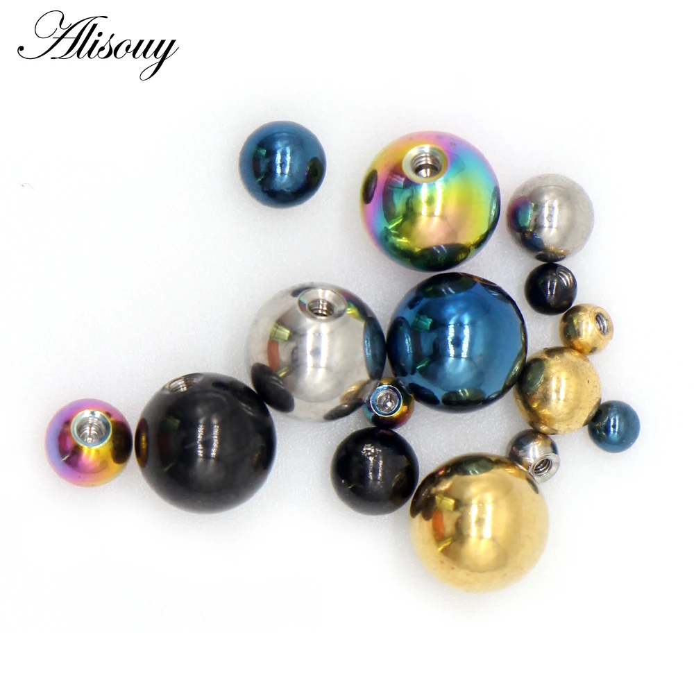 알리수이 10개/세트 스테인리스 스틸 교체용 볼 바디  - Body Jewelry Replacement Ball 리뷰 및 가격