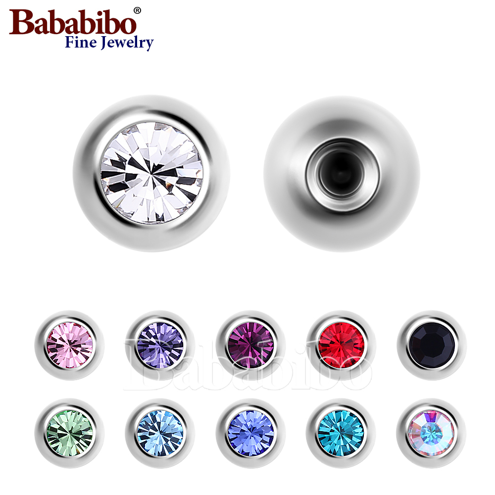10pc 티타늄 교체 예비 14g 16g 1.6mm 1 - Body Jewelry Replacement Ball 리뷰 및 가격