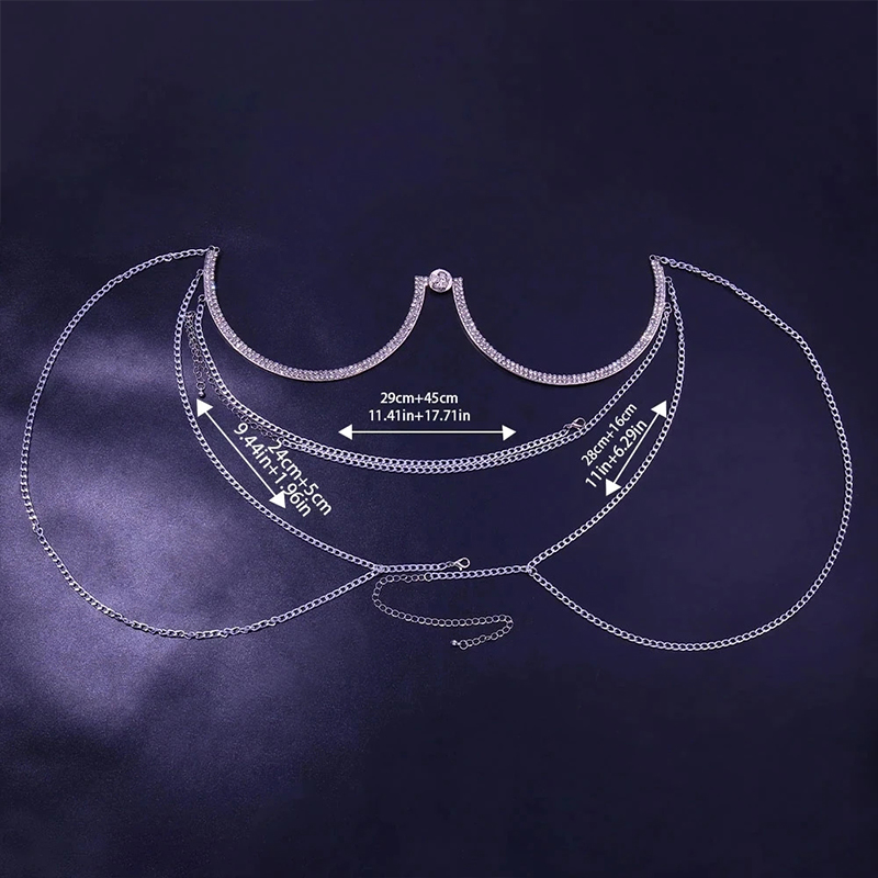 Stonefans 지르콘 나비 술 가슴 체인 여성 액세 - Body Jewelry Retainers 리뷰 및 가격